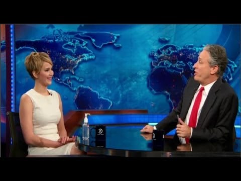 Jennifer Lawrence Interview on The Daily Show with Jon Stewart - November 21, 2013