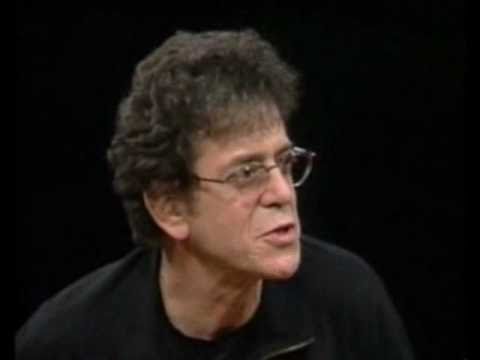 Lou Reed on the Charlie Rose Show (April 21st 1998)