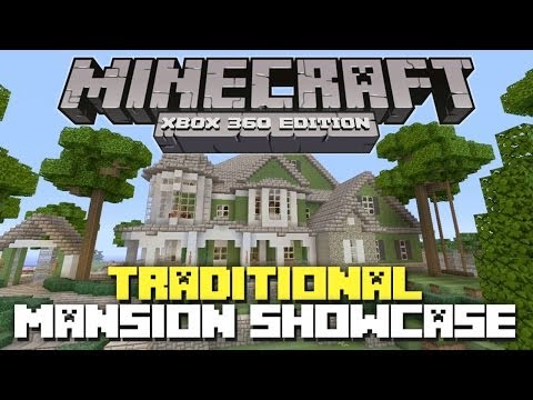 Minecraft Xbox 360: Big Traditional Mansion! (House Tours of Los Dangeles: Ep.3)