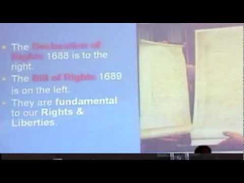 John Bingley: The British Constitution -part 1 of 7