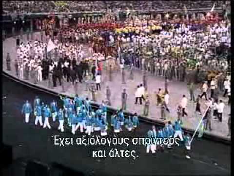 OLYMPIC GAMES - ATHENS 2004 - OPENING CEREMONY!