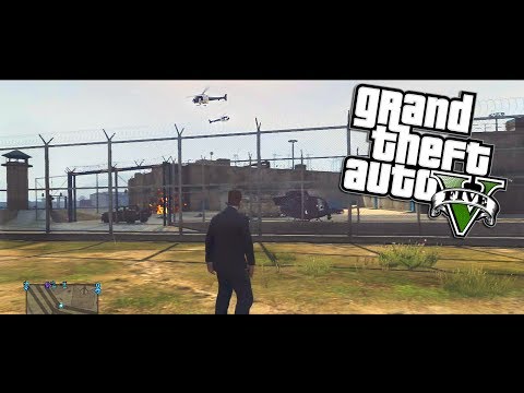 Grand Theft Auto 5 Online - Officer Speirs - Prison Raid Fail