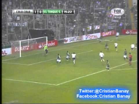 Colo Colo 2 Tanque Sisley 0 (Adn Radio Chile ) Copa Sudamericana 2013 (7/8/2013)