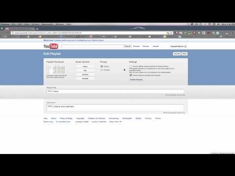 YouTube Playlist - How to create a playlist