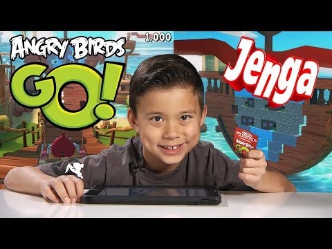 Angry Birds GO! JENGA - App Content Code GAMEPLAY - 3 STARS!!!