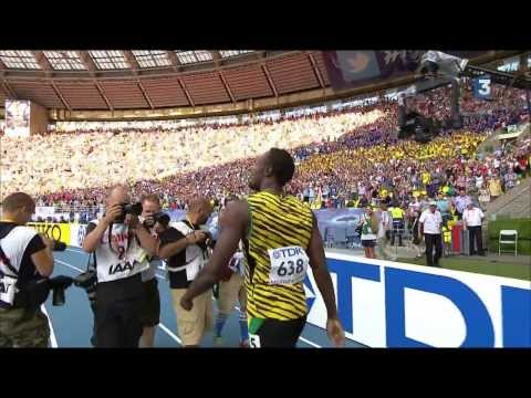 Jamaica wins 4x100 Mètres relay men  : Final IAAF World Championships Athletics Moscow 2013 - HD