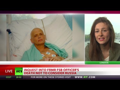 Inquest over KGB agent Litvinenko's death not to consider Russia