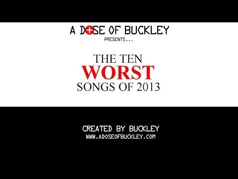 The Ten Worst Songs of 2013