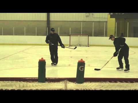 Sidney Crosby / Nathan MacKinnon Trick Shot