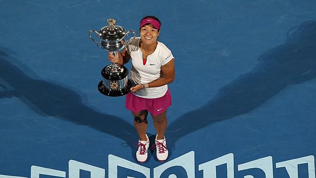 Third time's the charm for Li Na