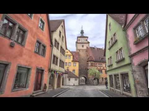 Rothenburg ob der Tauber - Germany - UNESCO World Heritage Site