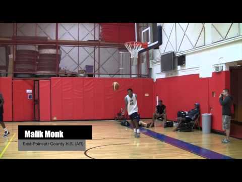 USA Men's U16 National Team Finalists Show Off Their Dunking Skills