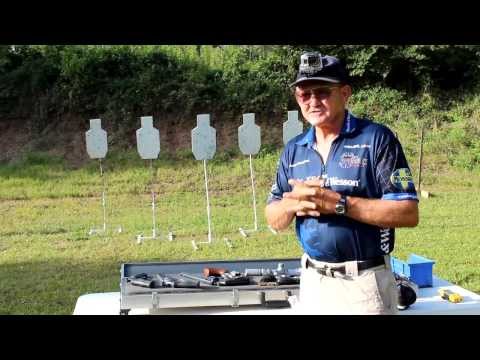 S&W 629 .44 Magnum 6 shots in 1 SECOND with fastest shooter EVER, Jerry Miculek!