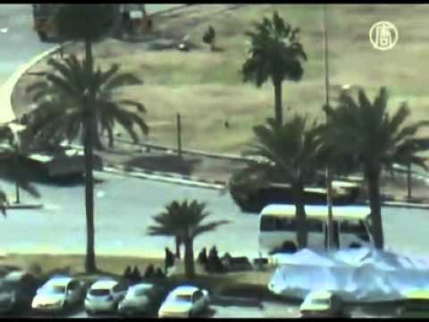 NTD News Report On Scene Of Aftermath At Pearl Roundabout, Manama, Bahrain, 170211