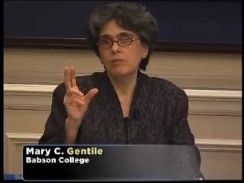 Opportunists, Idealists, & Pragmatists -- Mary Gentile