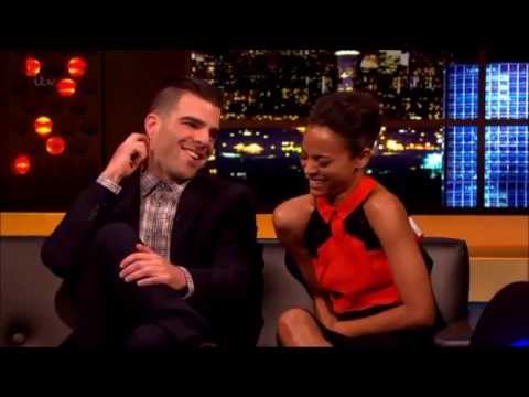 Zachary Quinto and Zoe Saldana on Jonathan Ross