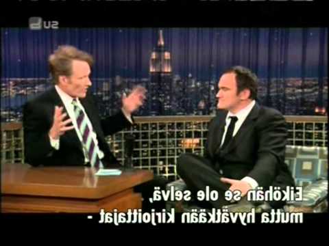 Quentin Tarantino on Conan