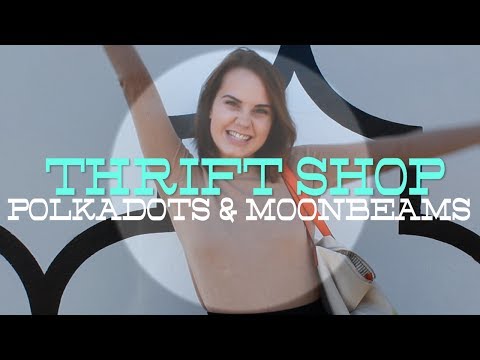 Arden Rose Goes Thrifting at POLKADOTS & MOONBEAMS - THRIFT SHOP part 1