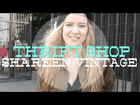 Meghan Rosette Goes Thrifting at SHAREEN VINTAGE - THRIFT SHOP part 2