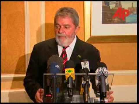 Brazil president Lula on Honduras and Iran 2009 News