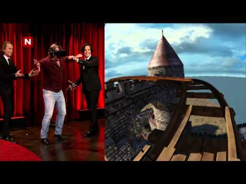 Ylvis - Charter-Svein prøver virtual reality briller