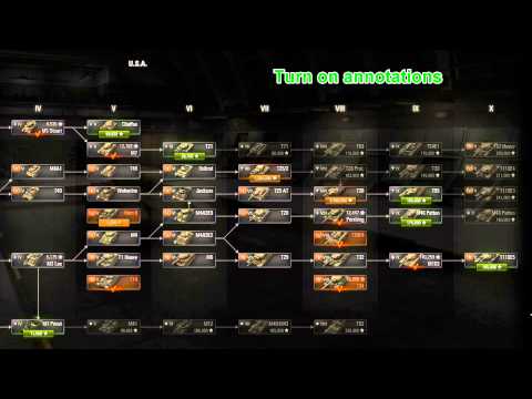 World of Tanks: Tank Guides - American Videos Index