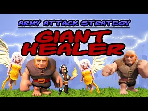 Clash of Clans - [Giant Healer] - Army Attack Strategy