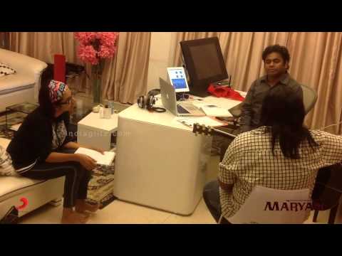 Maryan - Making of Yenga Pona Rasa feat. AR Rahman, Bharatbala, Shakthisree, Keba