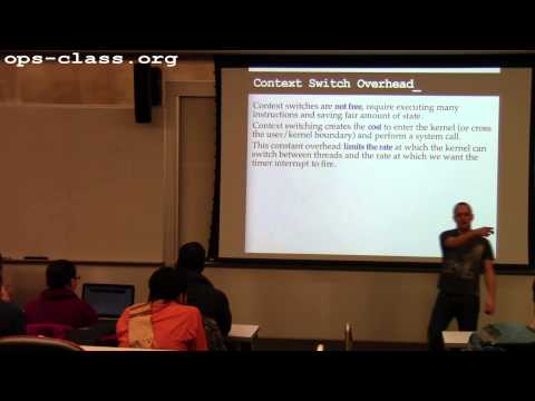 06 Feb 2013: Context Switching and Threads