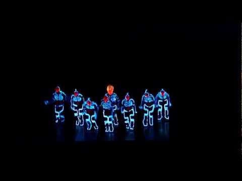 Amazing Tron Dance performed by Wrecking Orchestra [Better Quality]