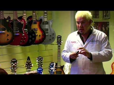 What's so special about Epiphone Guitars? Dr. Epiphone explains.........Nevada Music UK