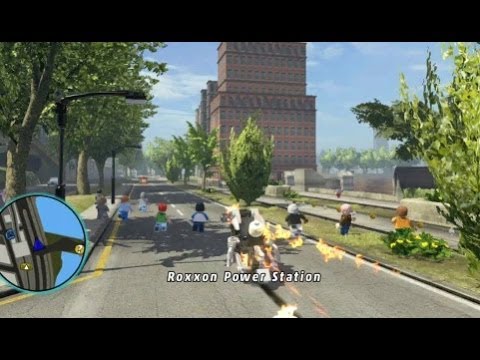 LEGO Marvel Super Heroes - Unlocking Ghost Rider's Motorcycle (All Ghost Rider Missions)