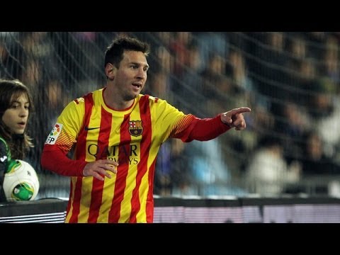 levante vs barcelona 1-4 Goles y Resumen copa del rey IDA 22/01/2014