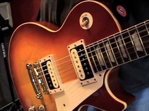 Mojotone Hand Wound Field Charged PAF Pickups demo with Gibson 58 Historic Les Paul