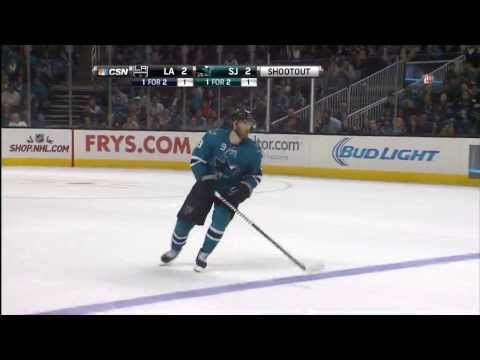 Shootout - Los Angeles Kings Vs San Jose Sharks. November 27th 2013. (HD)