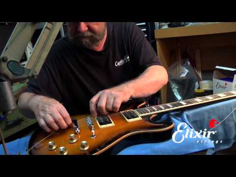 How to restring your Tune-o-Matic bridge with John Carruthers