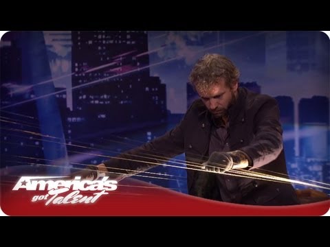 William Close Amazes Howard With Musical Talent - Audition America's Got Talent Season 7