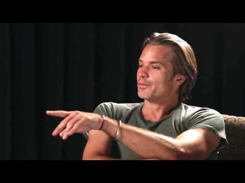 Timothy Olyphant and Walton Goggins-funny..Justified talk.