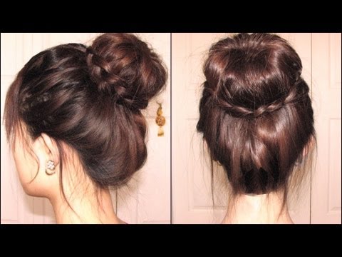 Braided Tips Sock Bun (The Vow)