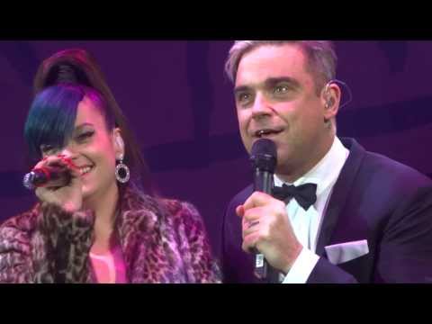 Lily Allen & Robbie Williams - Dream A Little Dream - Eventim Hammersmith Apollo Live - Dec 19 2013