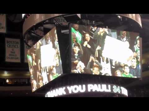 'Thank you, Paul': Paul Pierce Celtics video tribute