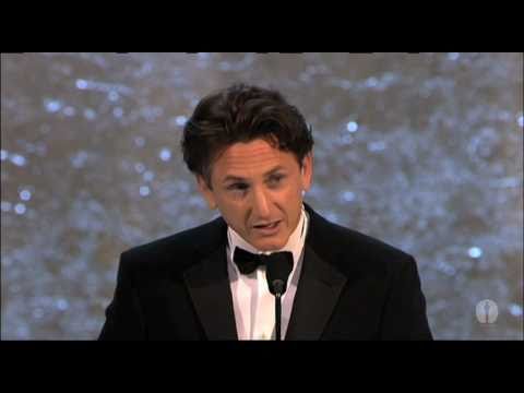 Sean Penn winning an Oscar® for 