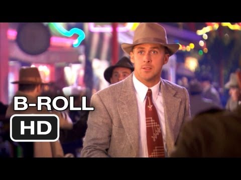 Gangster Squad Complete B-Roll (2013) - Sean Penn, Ryan Gosling Movie HD