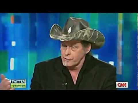 Piers Morgan Vs Ted Nugent On Gun Control