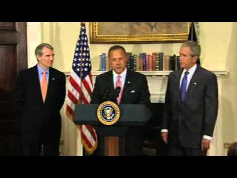 Nominating Congressman Jim Nussle as Director of the Office of Management and Budget (2007)