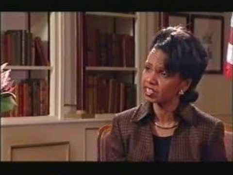 Secretary Condoleezza Rice interviewed for the BBC 2005. (1)