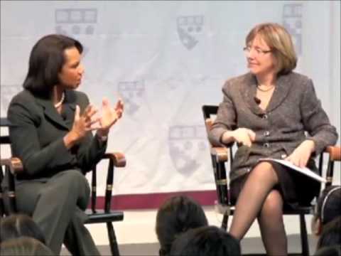 Harvard Lecture - Condoleezza Rice on Barack Obama