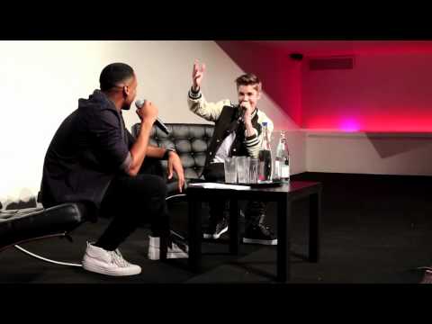 Justin Bieber Q&A with Reggie Yates in London