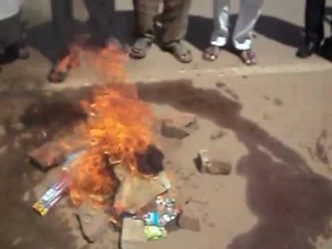 Charkha Spinning for Khadi and Burning Foreign Goods on Gandhi Jayanti as a Symbol for Swadeshi