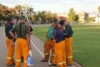 Port Pirie sets up volunteer camp for those fighting the Bangor Fire.